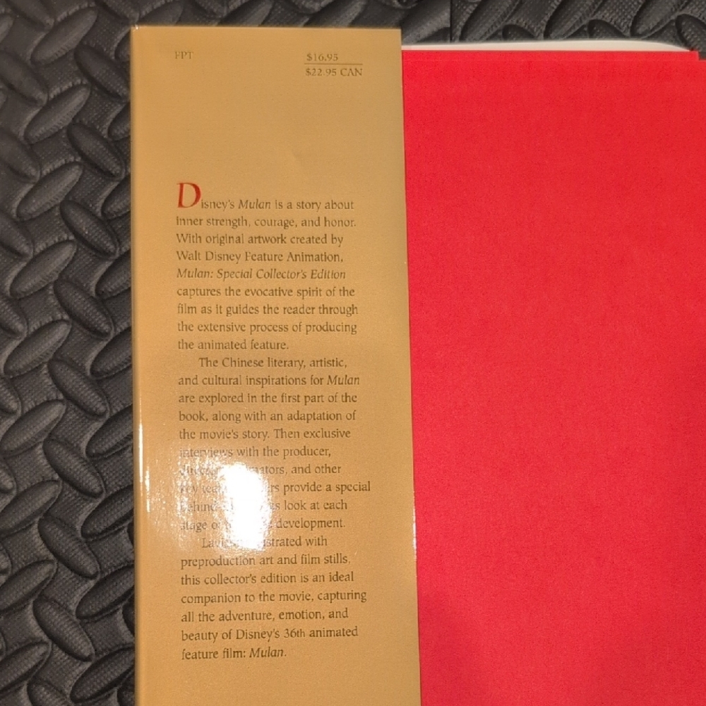 Disney Mulan Special Collector's Edition hardcover - Picture 2 of 12